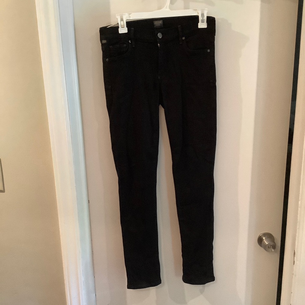 Citizens of Humanity Avedon black jeans. “Slick Skinny leg”. Size 31.